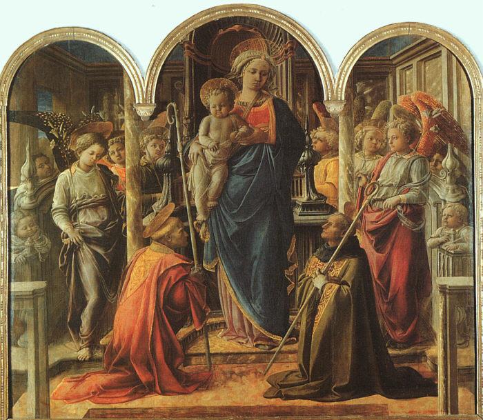 Fra Filippo Lippi Virgin and Child oil painting image